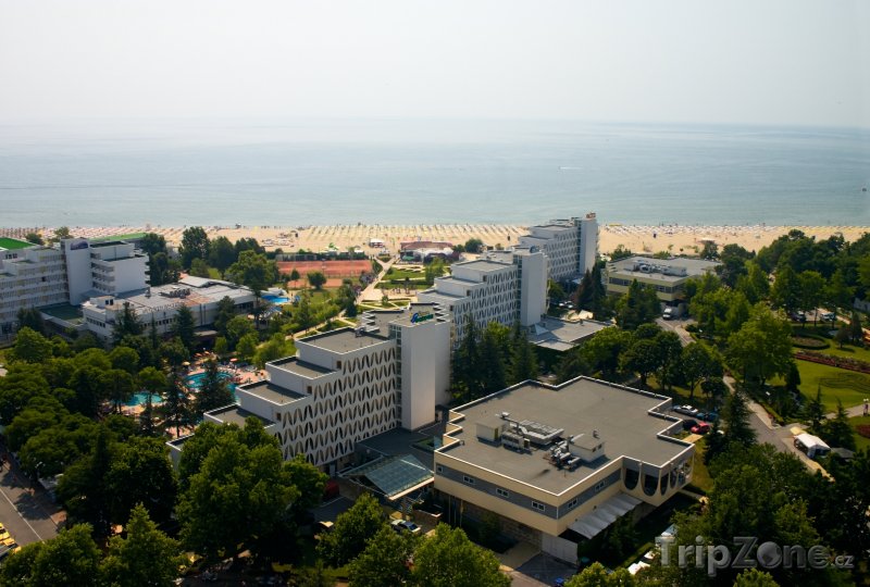 Fotka, Foto Albena, hotely a pláž (Severní pobřeží, Bulharsko)