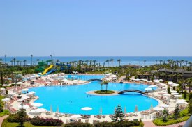 Antalya, bazén u hotelu