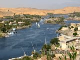 Asuán, pohled na Nil