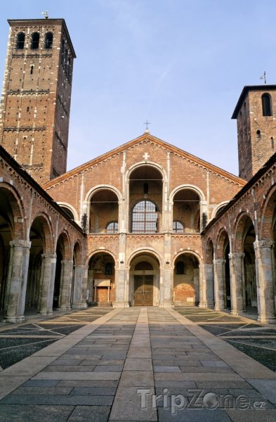 Fotka, Foto Bazilika Sant'Ambrogio (Milán, Itálie)