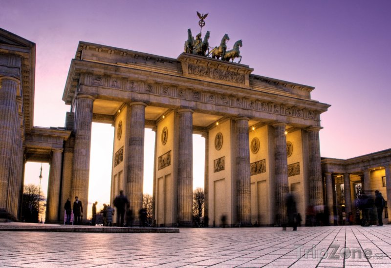 Fotka, Foto Braniborská brána (Brandenburger Tor) - Berlín (Berlín, Německo)