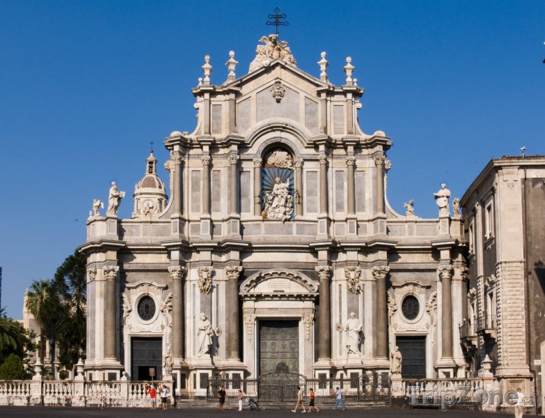 Fotka, Foto Catania, katedrála sv. Agáty (Sicílie, Itálie)