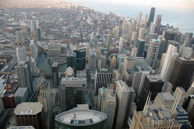 Fotka, Foto Chicago - obří mrakodrapy (Chicago, USA)