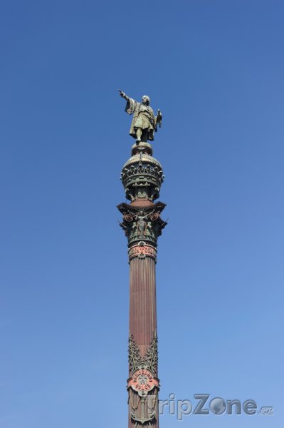 Fotka, Foto Columbus Monument (Barcelona, Španělsko)
