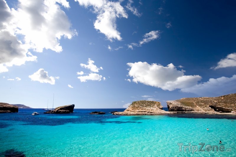 Fotka, Foto Comino - Modrá laguna (Malta)