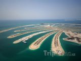 Dubaj, umělé souostroví Palm Jumeirah