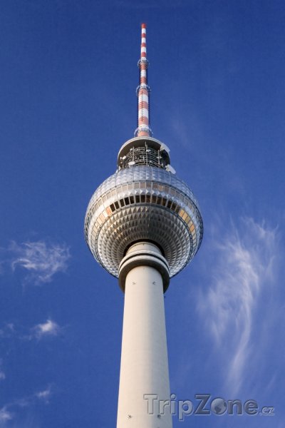 Fotka, Foto Fernsehturm v Berlíně (Berlín, Německo)