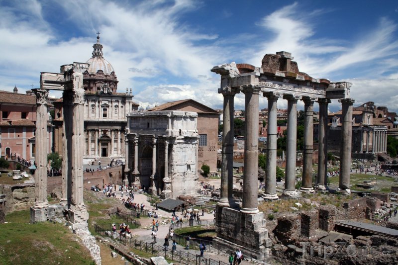 Fotka, Foto Forum Romanum (Řím, Itálie)