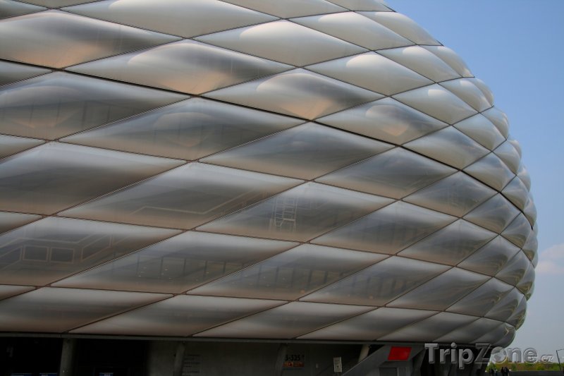 Fotka, Foto Fotbalový stadion Allianz Arena v Mnichově (Mnichov, Německo)
