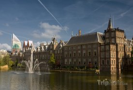 Haag, komplex budov Binnenhof - nizozemský parlament