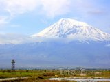 Hora Ararat na turecko-arménské hranici