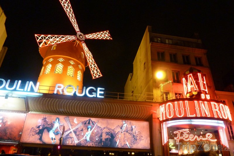 Fotka, Foto Kabaret Moulin Rouge (Paříž, Francie)