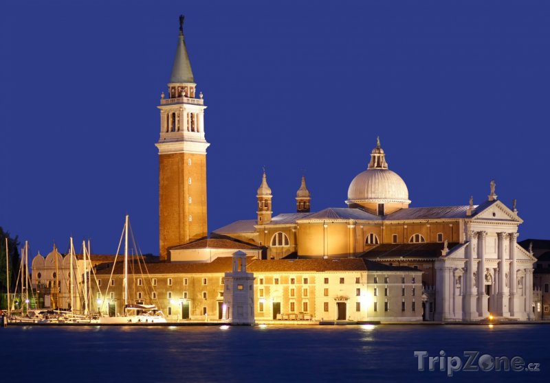Fotka, Foto Kostel San Giorgio Maggiore na stejnojmenném ostrově (Benátky, Itálie)