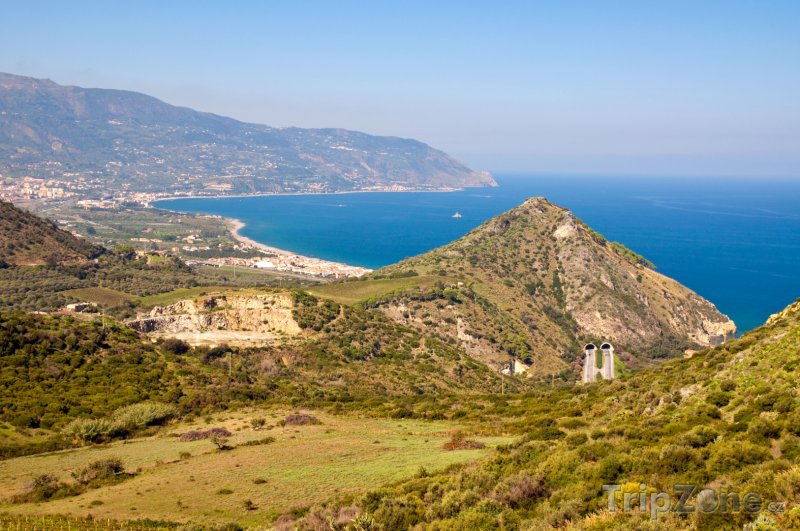 Fotka, Foto Krajina u pobřeží (Sicílie, Itálie)