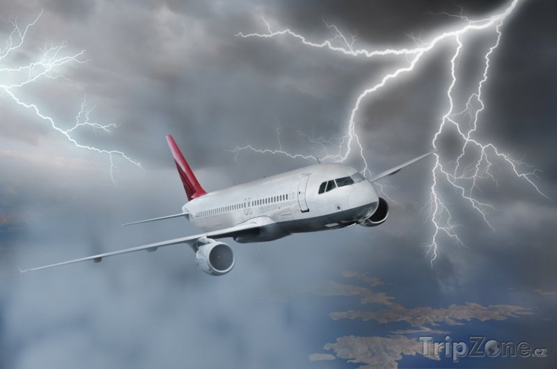 Fotka, Foto Letadlo v bouři