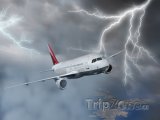 Letadlo v bouři