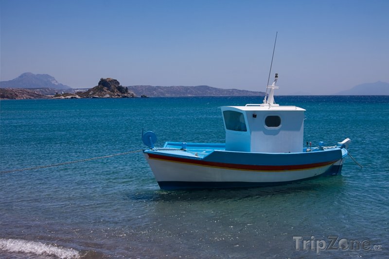 Fotka, Foto Loď u pobřeží (Kos, Řecko)