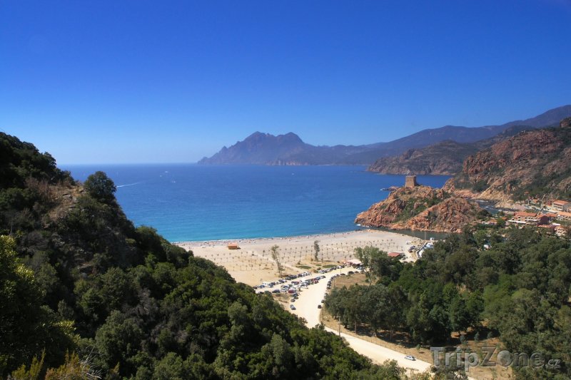 Fotka, Foto Nádherná pláž na Korsice (Korsika, Francie)
