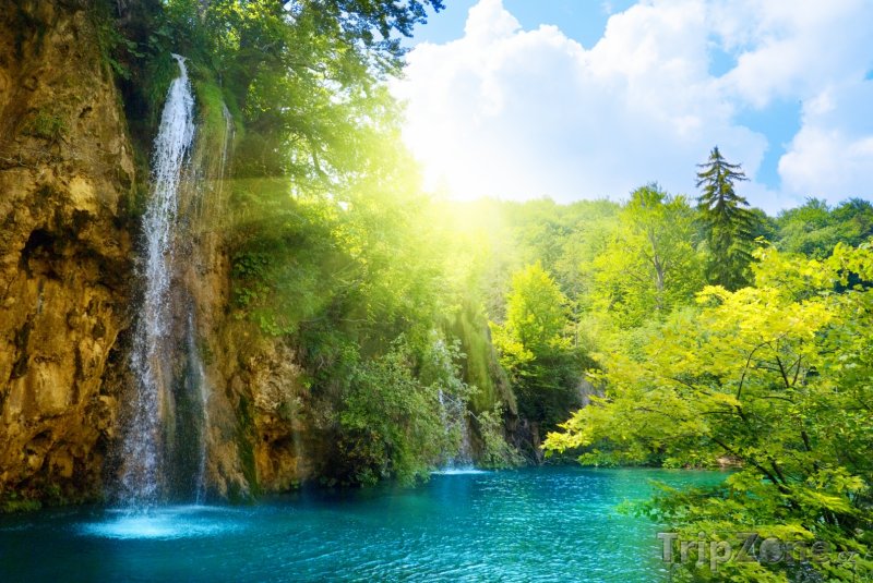 Fotka, Foto Národní park Plitvická jezera, vodopády (Chorvatsko)