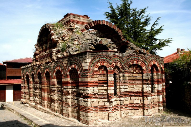Fotka, Foto Nesebar, kostel Krista Pantokrata (Centrální část pobřeží, Bulharsko)