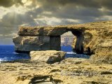 Ostrov Gozo, skalní útvar Azurové okno