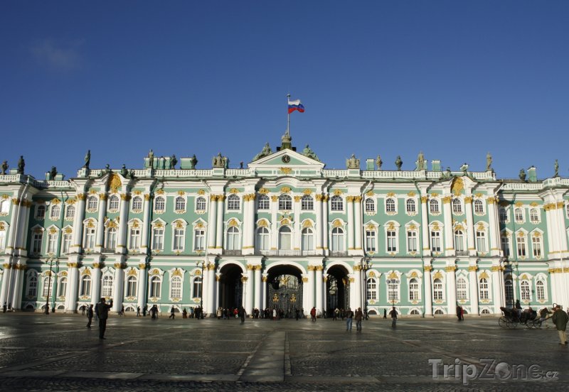 Fotka, Foto Petrohrad, Zimní palác, součást Ermitáže (Rusko)