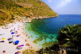 Pláž na Sicílii