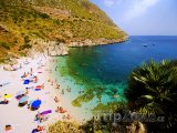 Pláž na Sicílii