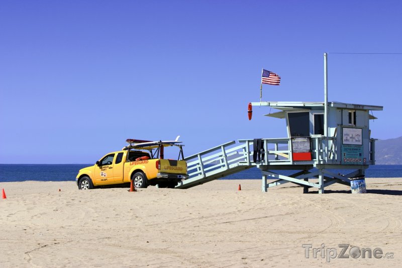 Fotka, Foto Pláž, pobřežní hlídka (Los Angeles, USA)