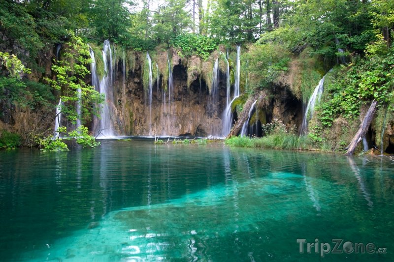 Fotka, Foto Plitvická jezera, vodopády (Chorvatsko)