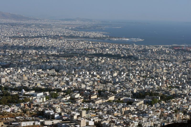 Fotka, Foto Pohled na Athény a Pireus (Athény, Řecko)