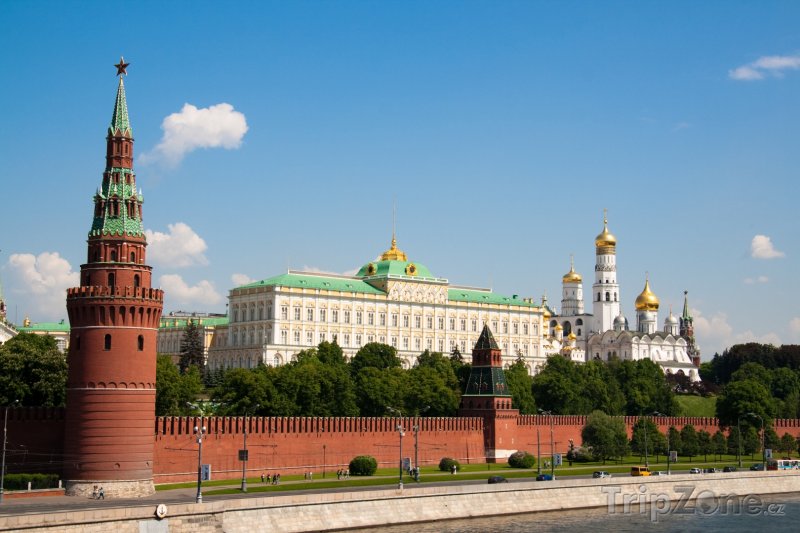 Fotka, Foto Pohled na Kreml (Moskva, Rusko)