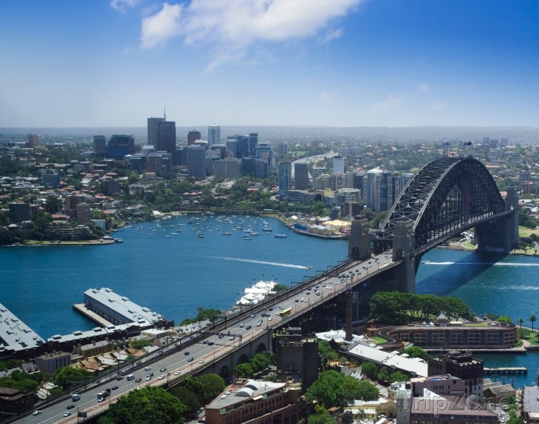 Fotka, Foto Pohled na město (Sydney, Austrálie)