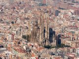 Sagrada Família, pohled z dálky