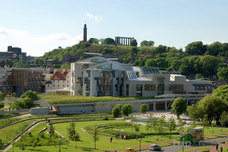 Fotka, Foto Skotský parlament (Edinburgh, Velká Británie)