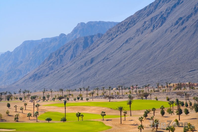 Fotka, Foto Taba, golfové hřiště (Sinaj, Egypt)