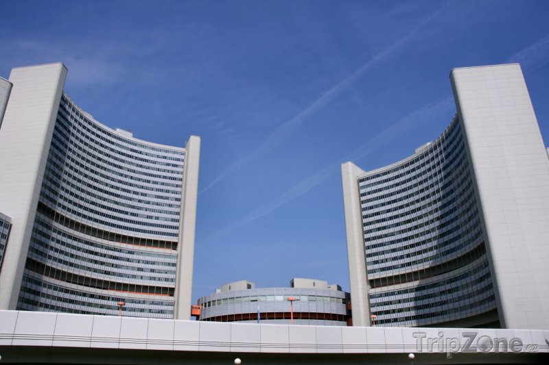 Fotka, Foto UNO City, budovy OSN (Vídeň, Rakousko)