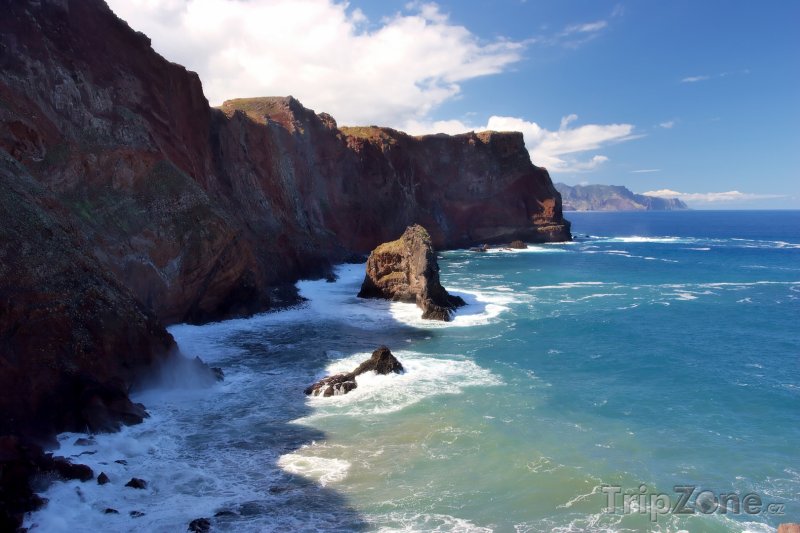 Fotka, Foto Útesy u východního pobřeží Madeiry (Madeira, Portugalsko)