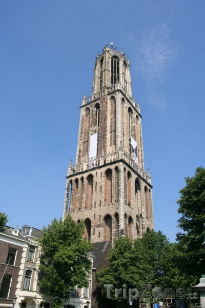 Fotka, Foto Utrecht, věž katedrály sv. Martina (Nizozemsko)