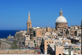 Valletta, panoráma města