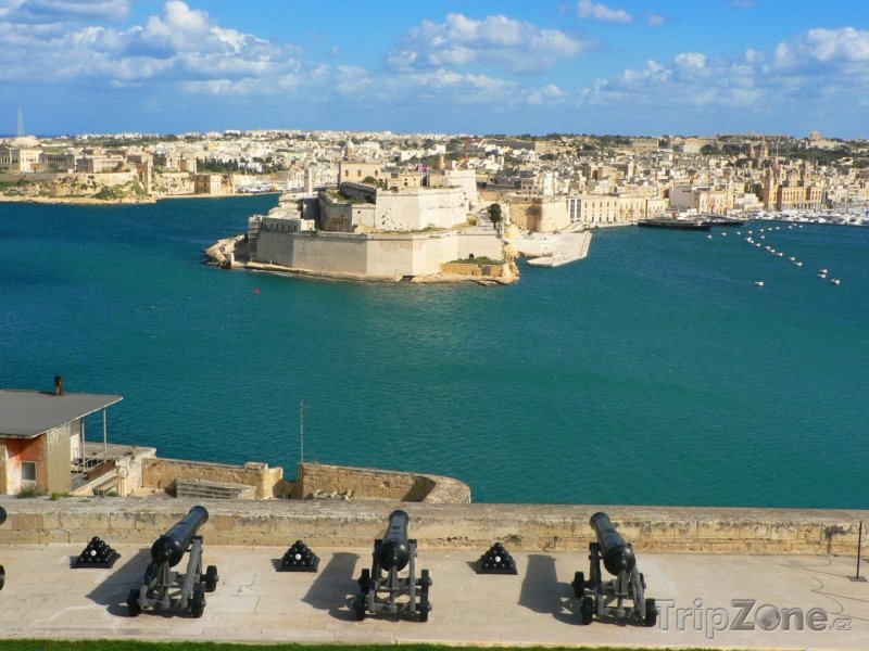 Fotka, Foto Valletta, panoráma přístavu (Malta)