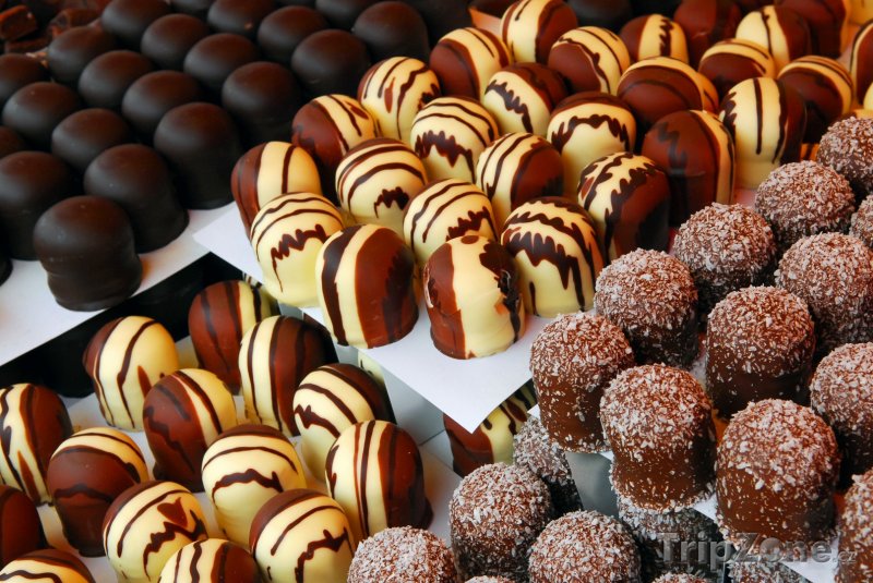 Fotka, Foto Vyhlášené belgické bonbony (Belgie)