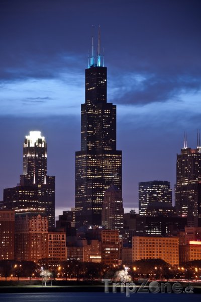Fotka, Foto Willis Tower (dříve Sears Tower) (Chicago, USA)