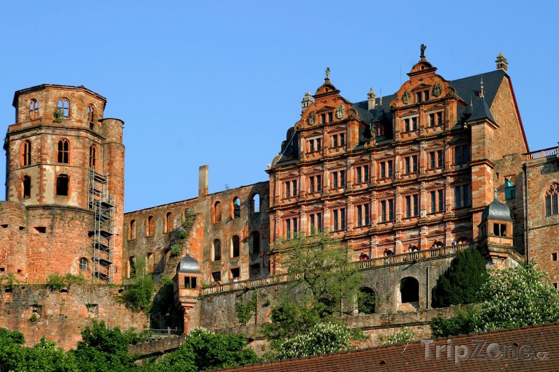 Fotka, Foto Zámek v Heidelbergu (Bádensko-Württembersko, Německo)