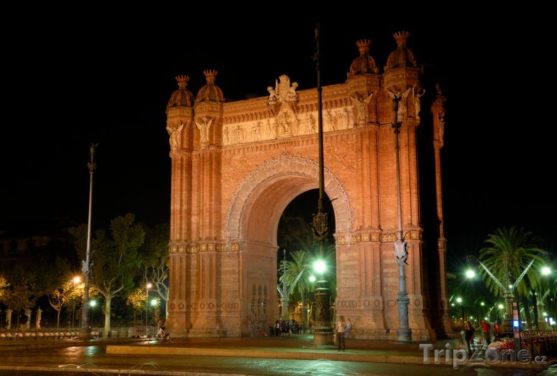 Fotka, Foto Barcelona - vítězný oblouk (Barcelona, Španělsko)