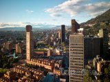 Bogota, pohled na finanční centrum