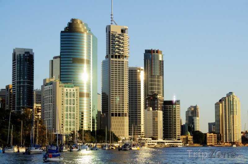 Fotka, Foto Brisbane, panoráma města (Austrálie)