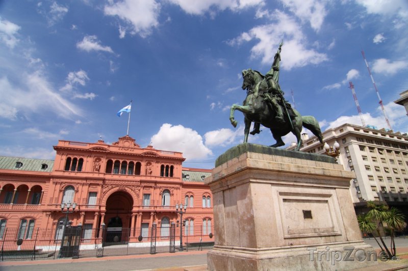 Fotka, Foto Buenos Aires, vládní budova Casa Rosada (Argentina)