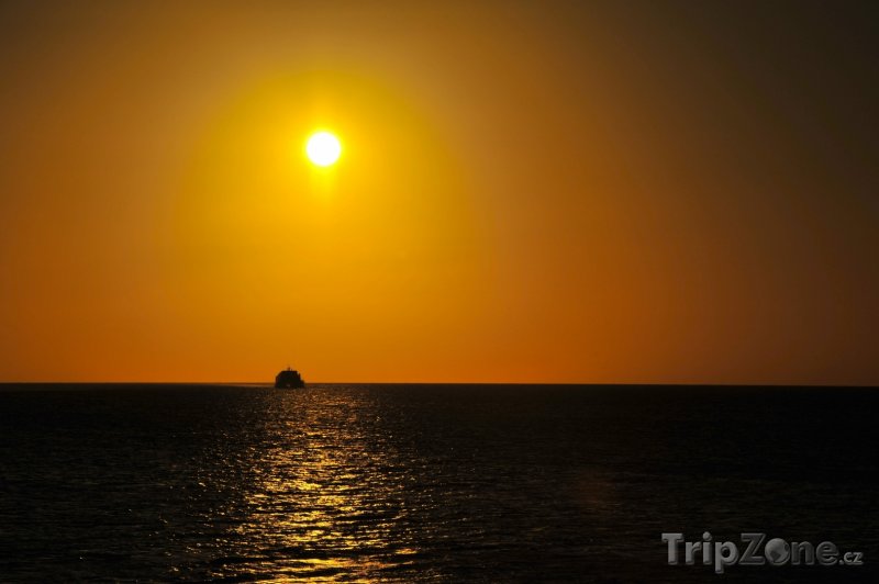 Fotka, Foto Central Eleuthera, západ slunce (Bahamy)