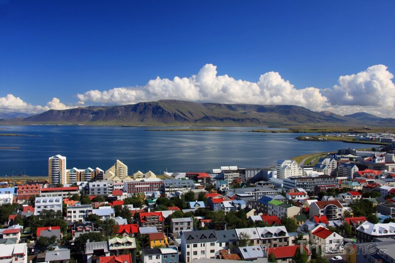 Fotka, Foto Centrum hlavního města Reykjavik (Island)